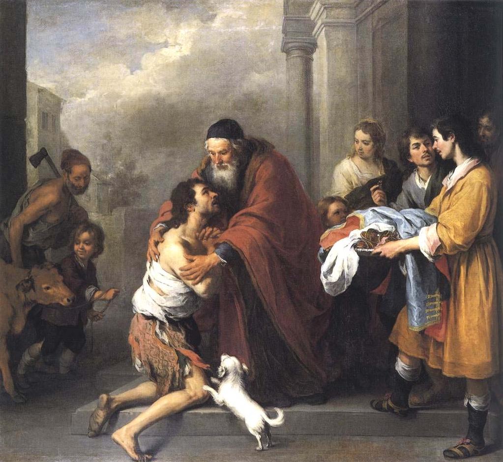 The Return of the Prodigal Son, Artist Bartolomé Esteban Murillo, 1667/1670, oil on canvas, National Gallery of Art March 6, 2016 Fr. Manuel Galván Vargas, c.s. Pastor Fr. Adriano Tezone, c.s. Vicar Fr.