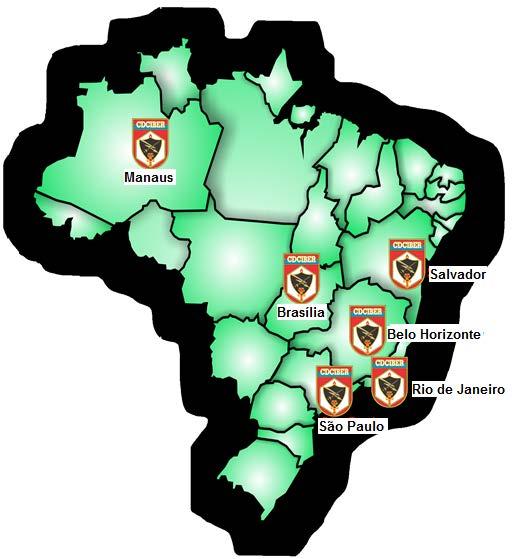 JOGOS OLÍMPICOS RIO 2016 BRASÍLIA - 1 (um) Destacamento Conjunto de Defesa Cibernética Central.