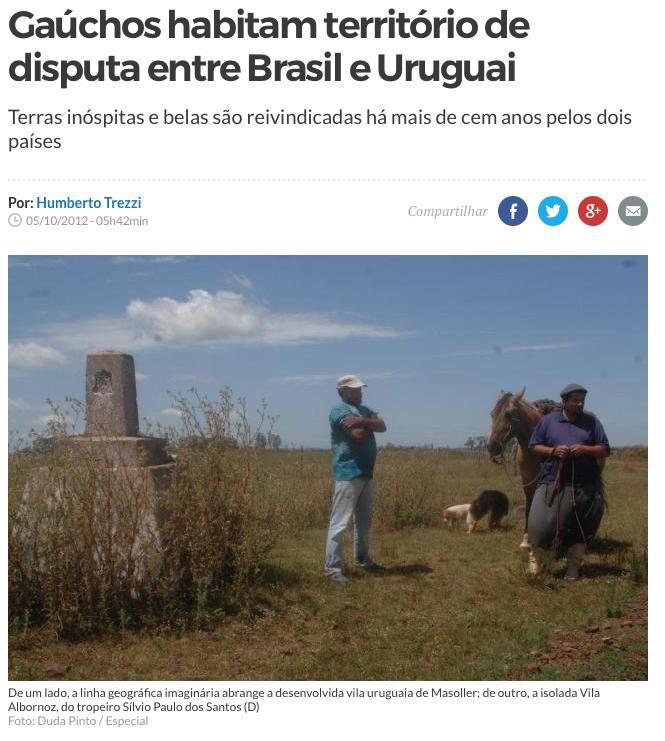 O Uruguai e a relação