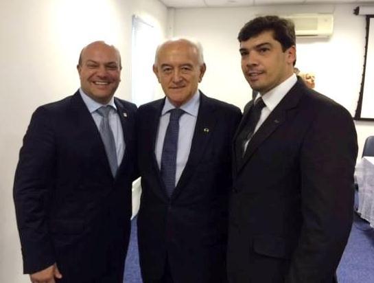 Maio Presidente da Ascop prestigiou a posse do novo Superintendente Regional do Trabalho e