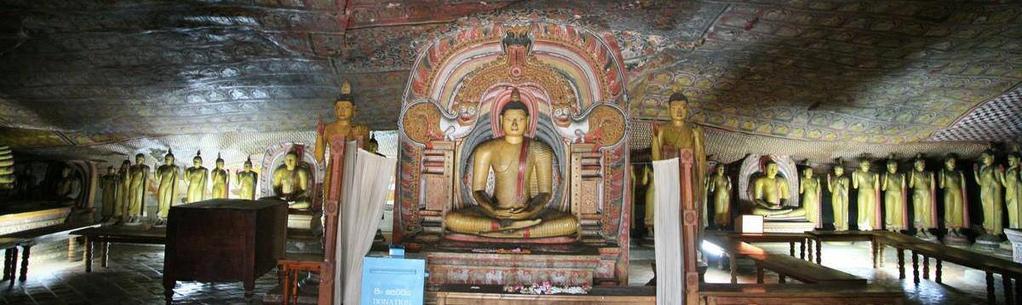 O dia começará com a visita de Aukana e a colossal estátua de Buda que aí se encontra, esculpida de uma só peça de pedra.