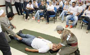 Participaram da SIPAT 2014, os colaboradores da Coprel Cooperativa de Energia, da Coprel Cooperativa de Geração de Energia e Desenvolvimento, da Coprel