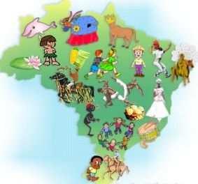 pesquisa sobre como é comemorado o folclore em algumas regiões brasileiras e que a maioria desses animais possuem