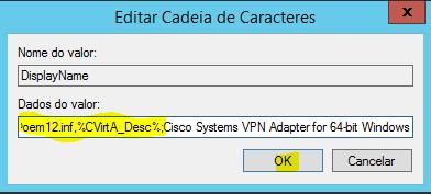 .. Se sim, fechar o regedit Caso apresente outras informações no inicio do valor, clicar 2x em