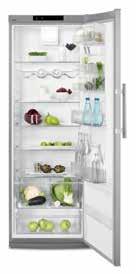 Frigorífico 1 Porta ERF4114AFX Deixe de pensar onde armazena os alimentos. Desfrute de um frigorífico com temperatura uniforme e nível de humidade homogéneo em todo o compartimento.