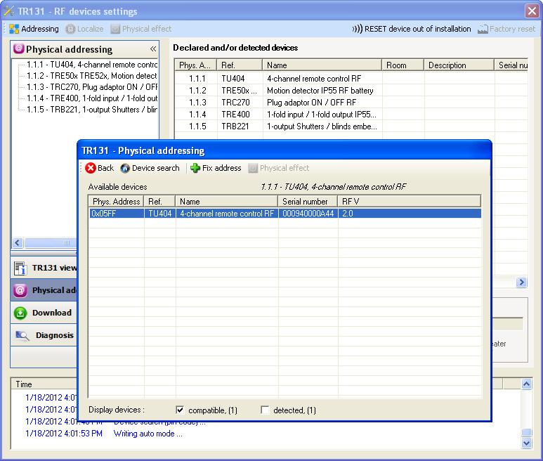 2.3 Configuração com TR131 (ETS versão > 3.