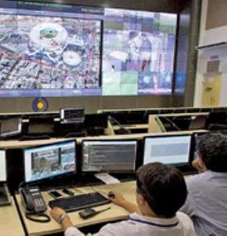 Centro Integrado de Gestão da Baía de Guanabara Mesa de Integração / Gestão em Tempo Real Atribuições Ferramentas Reunir Responsável em um para só local centralizar funcionários de várias