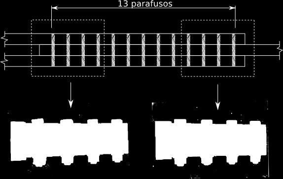 para reforço de pórticos e ligações de peças-suportes de pontes rolantes, nas estruturas com pontes rolantes de capacidade superior a 50 kn; d) Ligações de peças sujeitas a ações que produzam