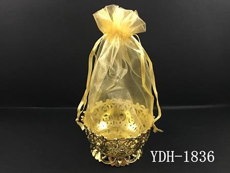 1,25 6X3 CM 镂空小碗 + 纱袋 YDH-1836 CESTO