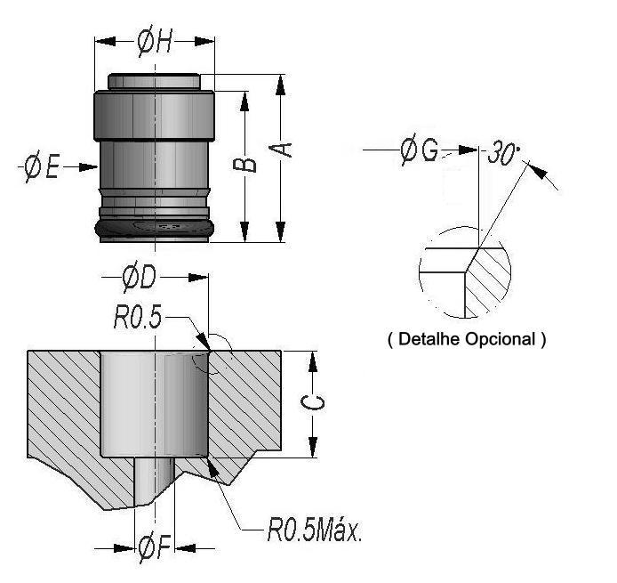 ONEXÕES PUSH-IN Modelo MQ66P onector fêmea (pol) (pol) (pol) MQ66P604RZ 6 1/4" SPP 34,0 1,339 32,0 1,260 19,0 0,748 MQ66P804RZ 8 1/4" SPP 38,0 1,496 36,0 1,417 19,0 0,748 MQ66P1206RZ 12 3/8" SPP 37,5