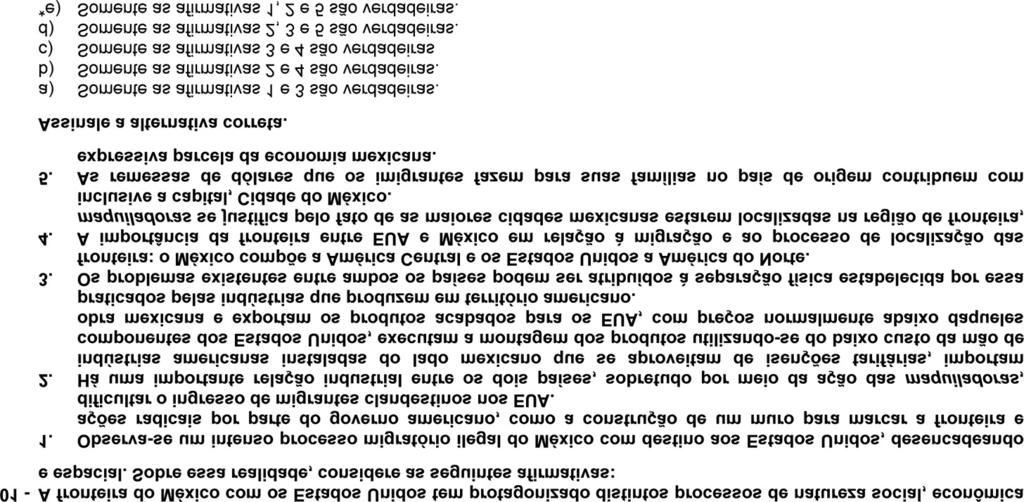 COMENTÁRIO DA PROVA DE GEOGRAFIA A prova de Geografia da UFPR/2010 foi razoável.