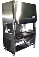 Cabinas de Biossegurança Descrição do equipamento Os fluxos Laminares TROX modelo TLF incorporam todas as mais modernas concepções de controle de contaminação do ar e de controle.