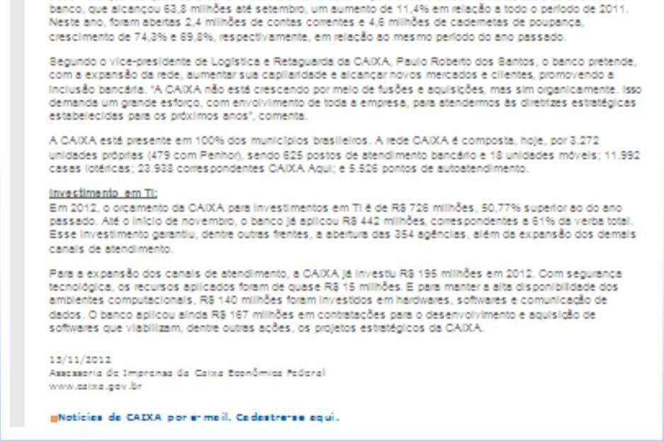 272 unidades próprias (479 com Penhor), sendo 625 postos de atendimento bancário e 18