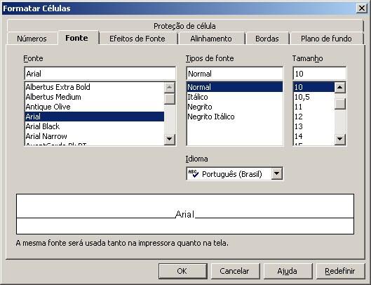 11 FORMATANDO UMA PLANILHA Neste capítulo, serão mostrados alguns recursos de formatação da planilha, os quais poderão ser usados para melhorar a apresentação dos dados.