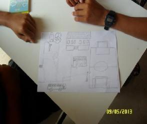 estudantes expressaram seus conhecimentos obtidos a respeito da leitura e interpretação de mapas,