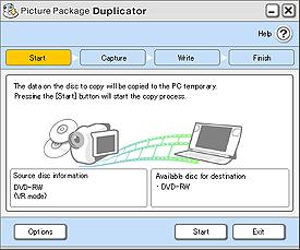 Copiando um DVD 1 Introduza o disco de origem na DVD Handycam e, em seguida, ligue-a a um computador utilizando o cabo USB.