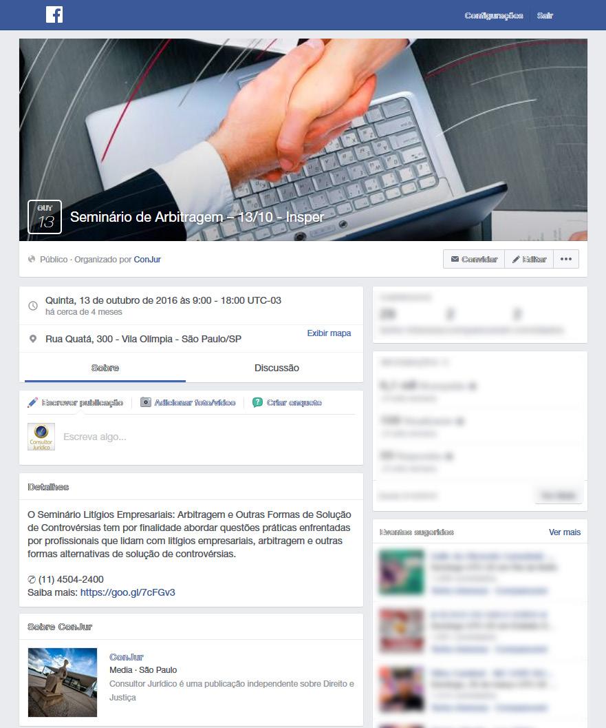 Patrocinado e Facebook Conteúdo Patrocinado e Post no Facebook Consulte-nos