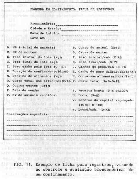 Exemplo 1: Se a especificação do animal a ser alimentado é achada diretamente nas tabelas, então o seu uso para determinar as exigências do animal é relativamente simples.