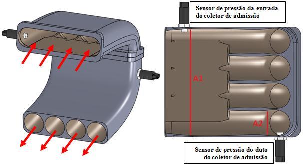 Figura 26 Sensor de pressão PS-10b Fuel Tech Fonte: Elaborado pelo Autor, 2014.
