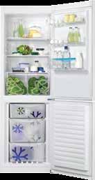 TwinTech TM No Frost com Clima+: temperatura estável e ótimo nível de humidade em todo o frigorífico. Caixas EasyStore: caixa multiusos para alimentos pequenos e delicados.