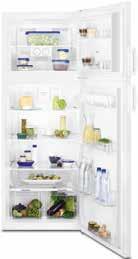 Capacidade útil do frigorífico: 308l Capacidade útil do congelador: 97l Iluminação LED 1830x700x720 PT: 522 PNC: 925 053 505 EAN: 7332543258901 PT: 465 PNC: