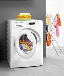 Adicionalmente, pode ainda optar por escolher o seu detergente em pó ou líquido preferido, colocá-lo no dispensador correto da gaveta de detergente e o sistema Flexidose utilizará o seu detergente