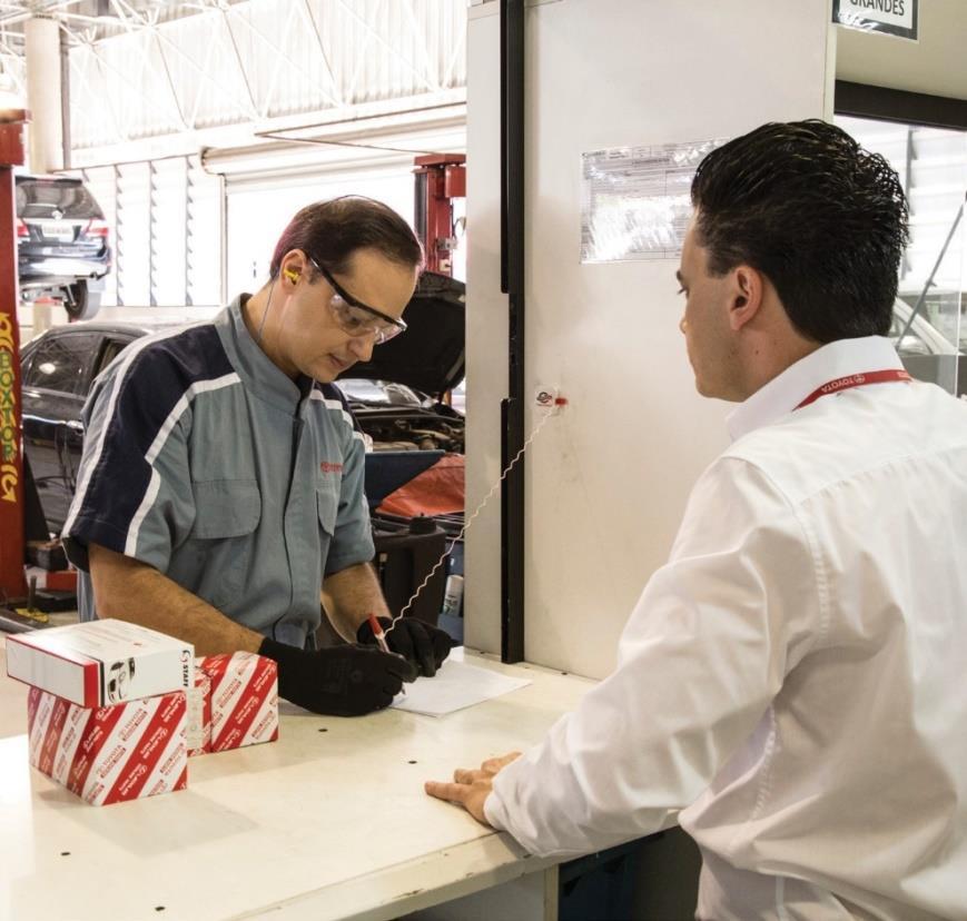 A nossa estrutura é plena de Funilaria e Pintura, com padrões de qualidade Toyota, seguindo todos os processos implantados pela montadora. O padrão de qualidade é bem alto.