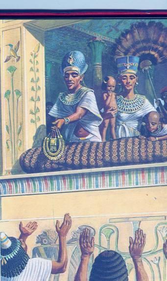 O FARAÓ : UM DEUS NA TERRA Tudo o que acontecia no Egipto era comandada por uma pessoa que era considerada pelos egípcios o seu rei e Deus.