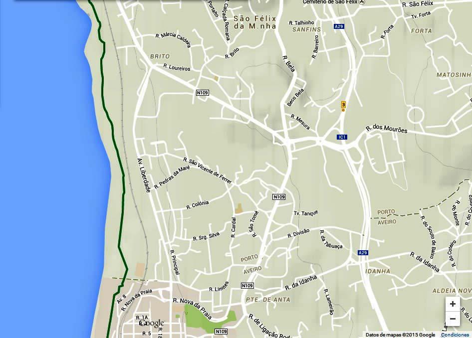 Al Camping de Orbitur-Madalena 13,0 Km Paseo Marítimo ESPINHO