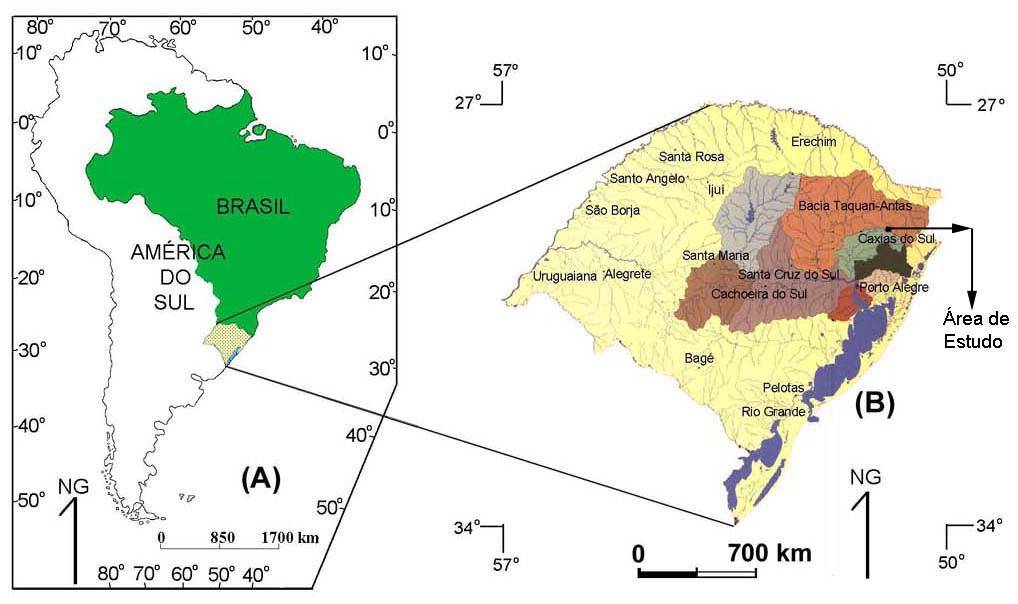 Figura 1- Localização da Área de Estudo.