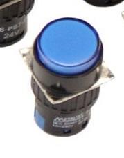 Substituindo o botão atual (Fotografia 6) por um botão reset de cor azul tipo impulso (Figura 15) de modo a prevenir um acionamento acidental do dispositivo.
