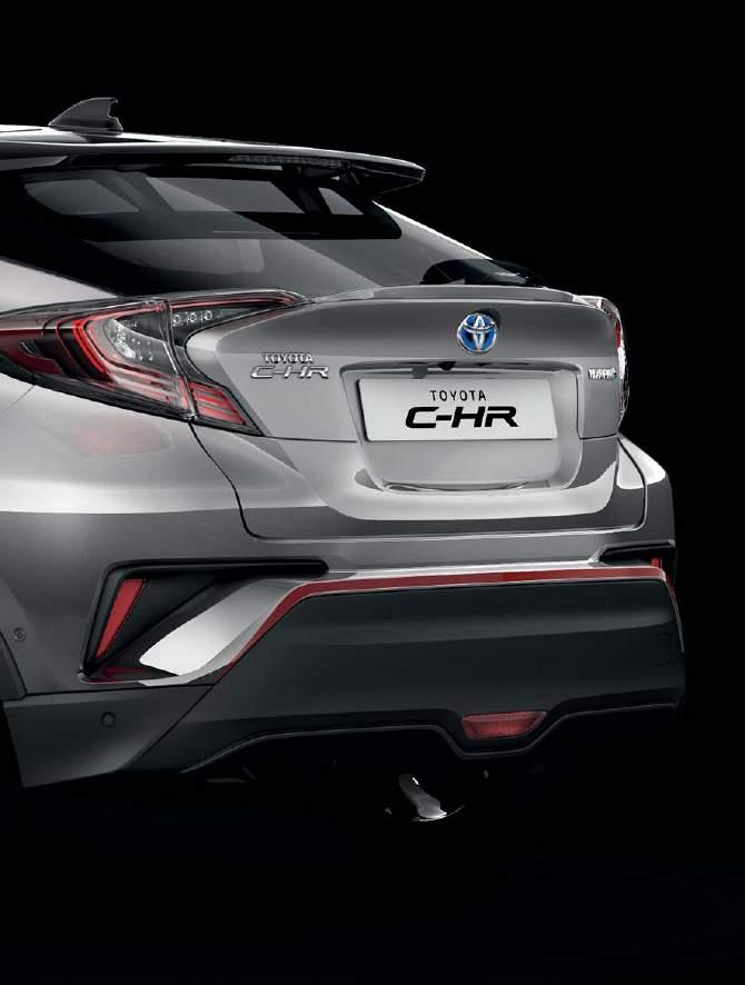 Personalize o seu Toyota C-HR O foco da personalização de um automóvel centra-se no