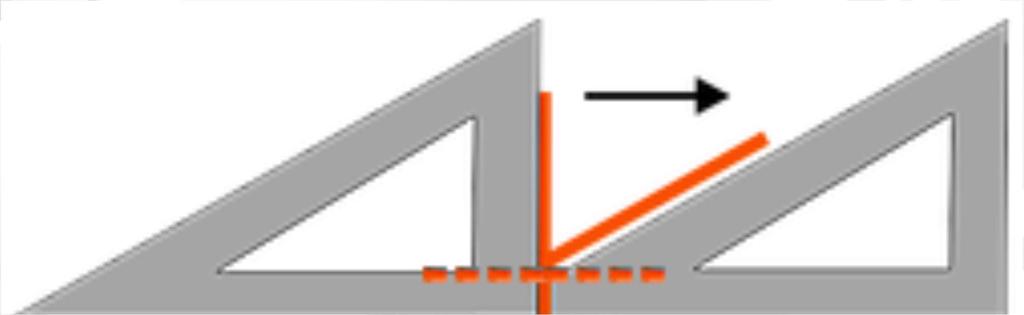 Construção de Perspectiva Isométrica Na prática, a construção do ortoedro envolvente em desenho isométrico começa com o desenho de uma linha horizontal de referência.