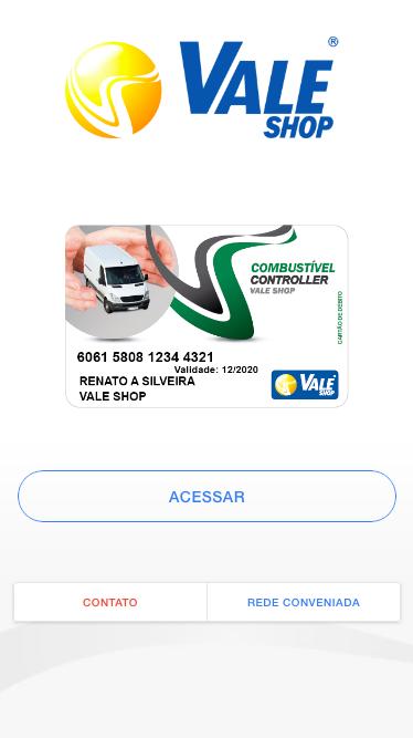 Credenciada O cartão ValeShop conta com um portal web (http://app.valeshop.com.br/).