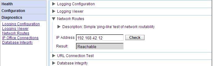 4.5.2 Visualizador de registro Administração: Diagnósticos Além do registro em arquivos, as mensagens de registro emitidas pelos componentes do one-x Portal for IP Office também podem ser