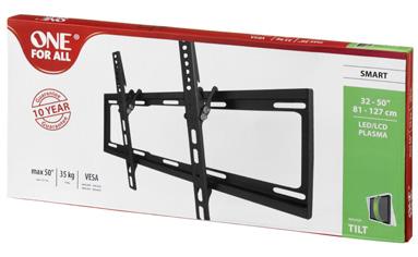 INCLINAÇÃO - VESA 100 x 100 Suporte para instalação com inclinação VESA Max: 100