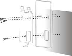 5) Fixe a borracha e a placa na parede: 2.2 Conectando Periféricos Certifique-se que o equipamento esteja sem alimentação antes de conectar os cabos.