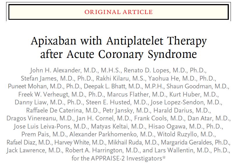 APPRAISE-2 Study: