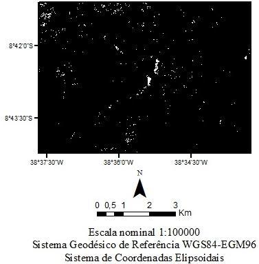 Figura 23 - Imagem binarizada com limiar t=1.