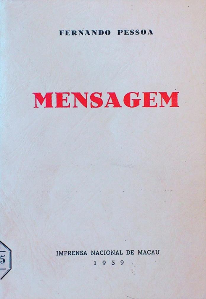 Macau: Imprensa Nacional de Macau, 1959 Edição especial de 80 exemplares BNP, RES. 3975 P.