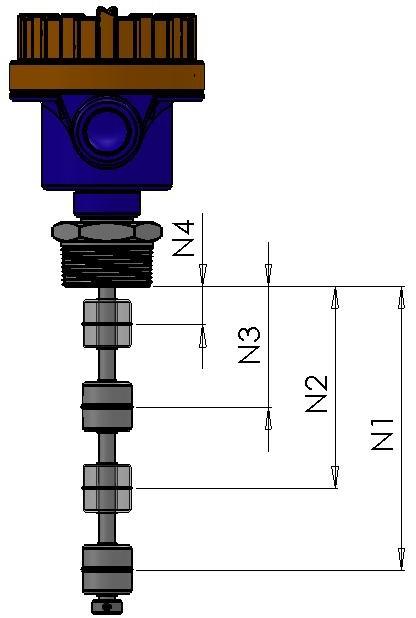 DIMENSIONAIS DIMENSÕES LIMITES DE ATUAÇÃO (SUPERIOR E INFERIOR) L: