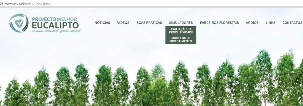 3. Simulador Financeiro MODELOS DE INVESTIMENTO: Simulação da rentabilidade de uma (re)arborização, com base em inputs