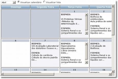 VISUALIZAR CONTEÚDO MINISTRADO / TAREFA EXTRA Para visualizar essa opção,