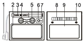 4. LISTA DE PARTES PARTES: 1. CORPO DA MÁSCARA 2. CARNEIRA COM REGULAGEM 3/4. REGULAGEM CARNEIRA 5. BOTÃO AJUSTE DE ESCURECIMENTO 6. LENTE DE PROTEÇÃO EXTERNA 7. FILTRO UV/IR 8.