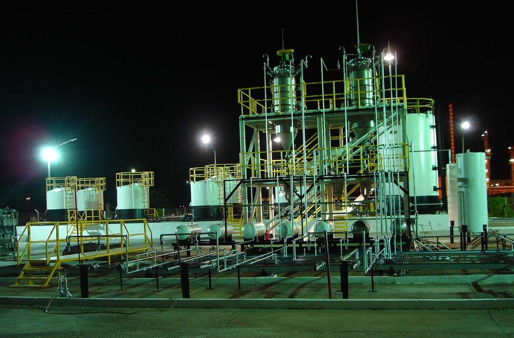 2 - Energias Renováveis Biodiesel Tecnologia para Produção Desafio: mamona e etanol Unidades de demonstração de duas rotas tecnológicas