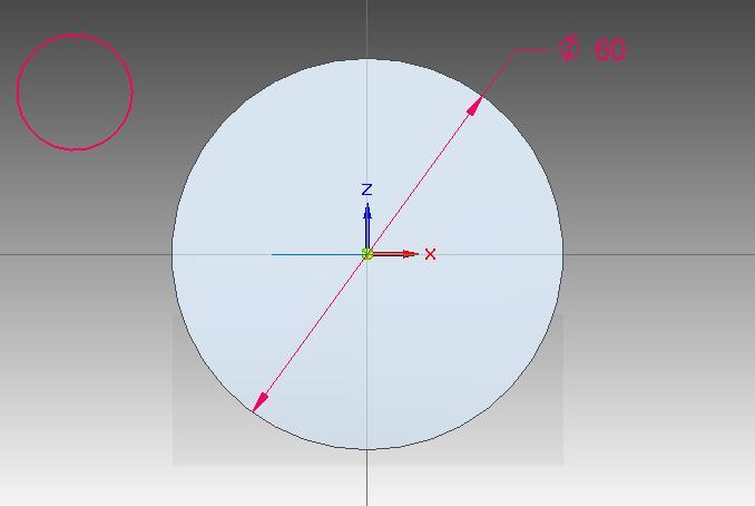 9. Como no passo 4, faça uma circunferência fora da área das linhas de referência: 10.