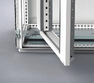 As marcos giratórios podem ser montadas com abertura à esquerda ou à direita.
