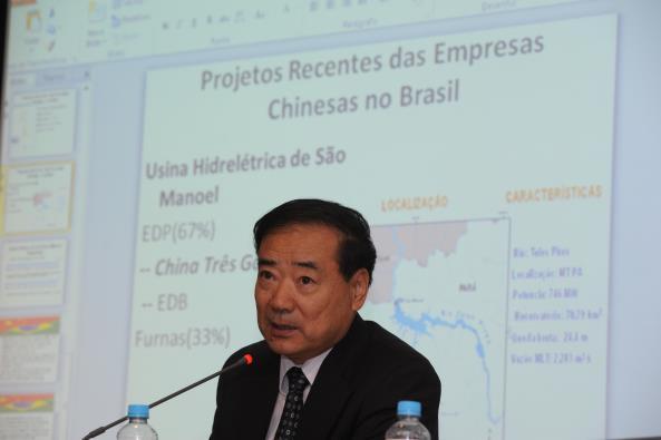 Conselheiro da Embaixada da China no Brasil Wang Qingyuan, Ministro