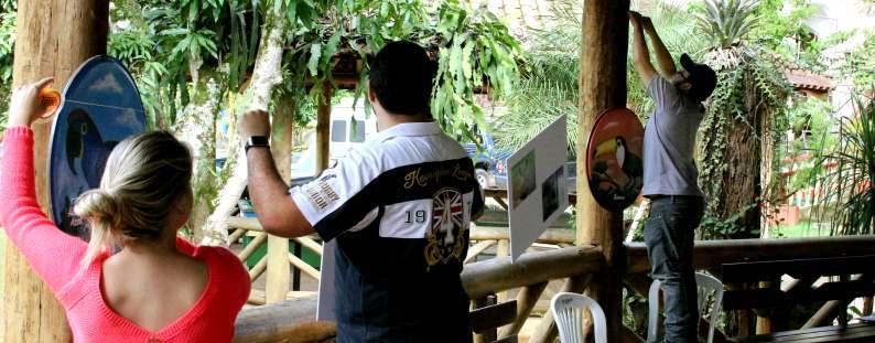 EDUCAÇÃO AMBIENTAL Alunos do Mestrado em Ciência Animal participaram de ações educativas no zoológico de Marechal Floriano Como parte das comemorações do Dia
