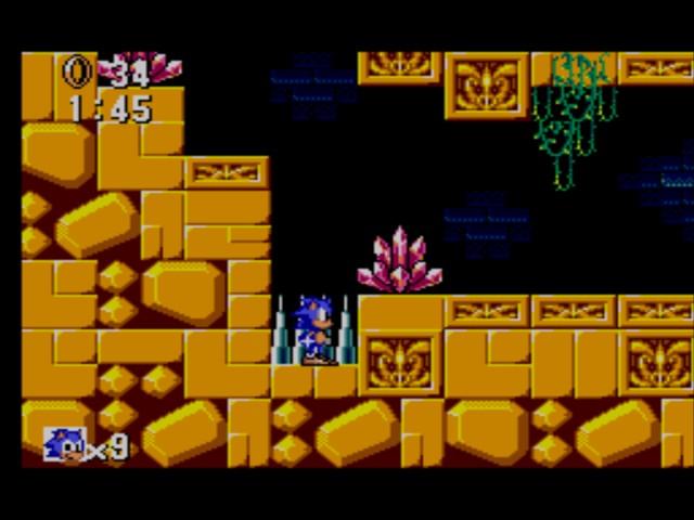 Pule nos espinhos e quando perder os anéis Sonic ficará piscando. Seja rápido e pule nos espinhos, pois ele se recupera rapidamente. Labyrinth act 3 Nesta batalha Dr.